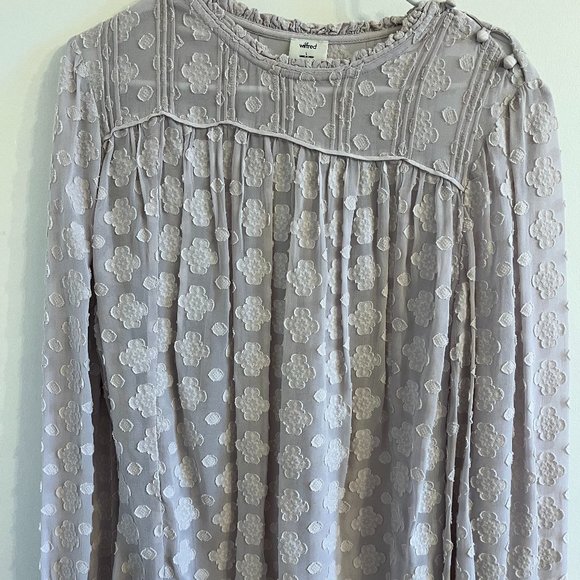 Womens Lavendar Wilfred Blouse, size Large - Picture 1 of 1
